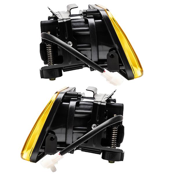 For 1996 1997 1998 Honda Civic Yellow Fog Lights Lamps