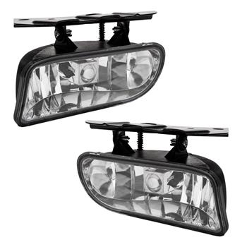 For 2002 2003 2004 2005 2006 Cadillac Escalade Set Fog Lights Clear Lamp