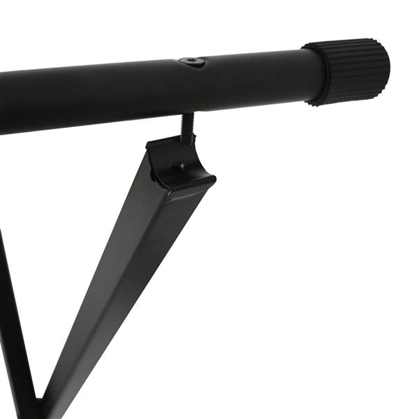 [Do Not Sell on Amazon]Glarry Dual-tube X-Shape Keyboard Stand Black