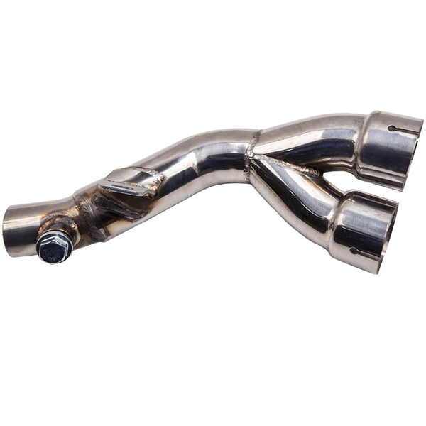 Exhaust Mid Link Tube Piping Y Pipe for Yamaha YZF R6 2006-2019