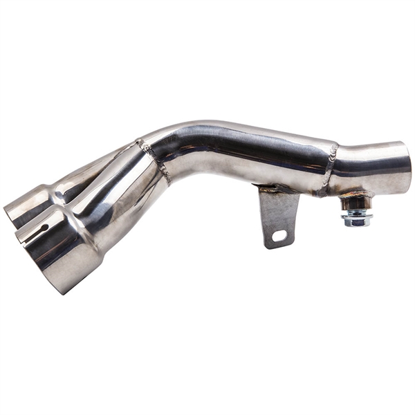 Exhaust Mid Link Tube Piping Y Pipe for Yamaha YZF R6 2006-2019