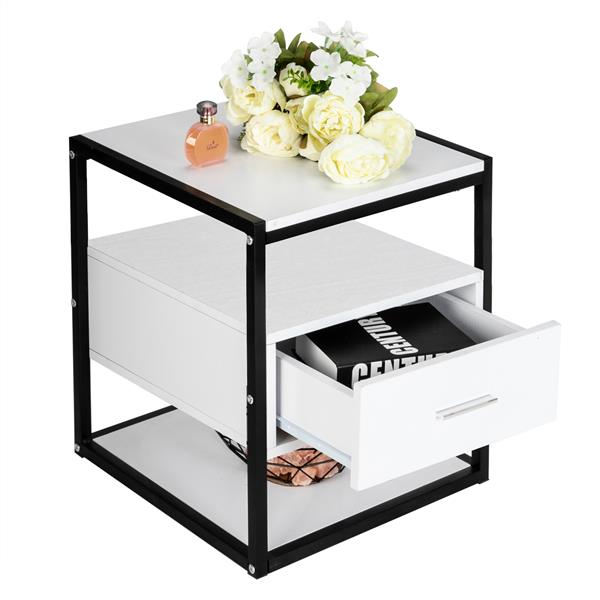 Modern And Simple Style Nightstand - One Smoke (Middle)