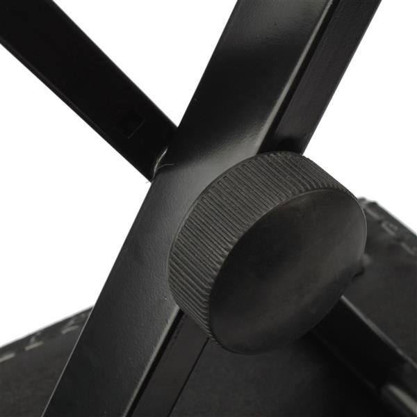 [Do Not Sell on Amazon]Glarry Adjustable Folding Piano Bench Stool Seat Black