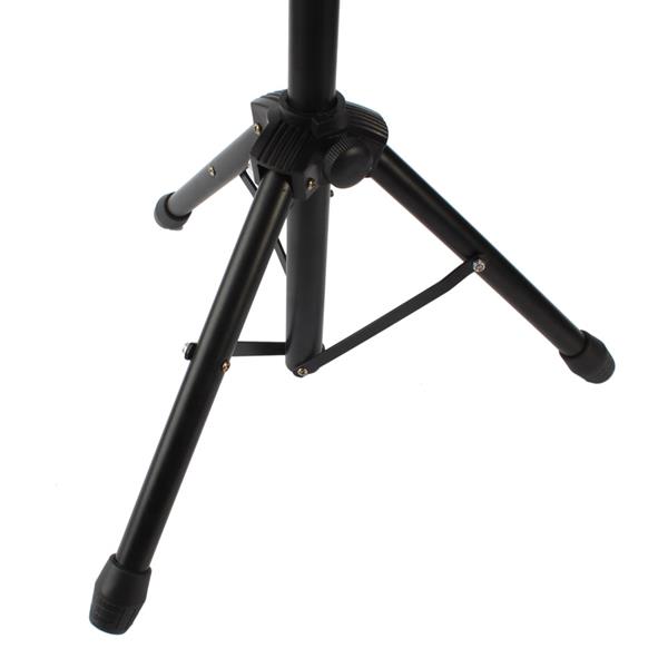 [Do Not Sell on Amazon]Glarry Non-adjustable Folding Percussion Drum Stool Round Seat