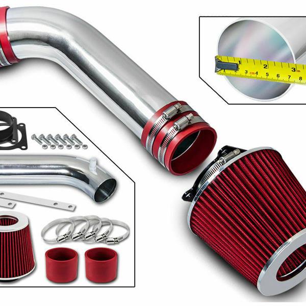 Cold Air Intake System for 03-06 350Z G35 FX35 3.5L V6 Red