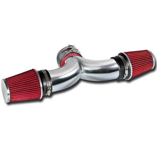 BX-CAIK-31 Cold Air Intake System for 2001-2004 Chevrolet Corvette with 5.7L V8 Engine Red