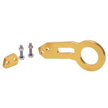 TH-1001 Specialized Aluminum Alloy Car Rear Tow Hook for Common Car Yellow