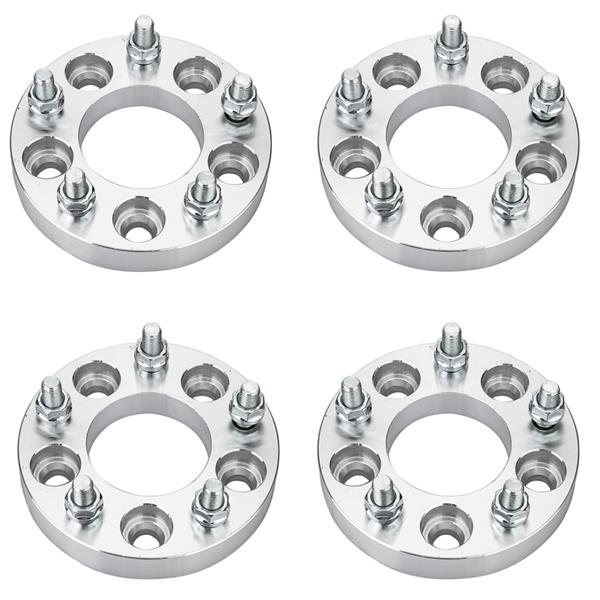 (2) 1" 5x114.3 TO 5x120 Wheel Spacers 12x1.5 Stud For Toyota Camry Lexus GS430