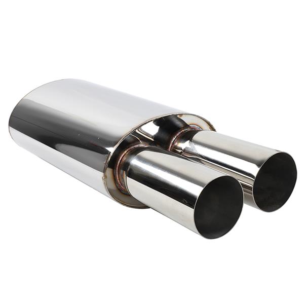 Polished Stainless Steel Exhaust Muffler