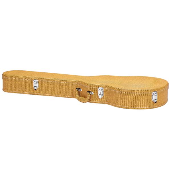 [Do Not Sell on Amazon]Glarry Hard-Shell Electric Guitar Case for GLP Style Electric Guitar Bulge Surface Yellow