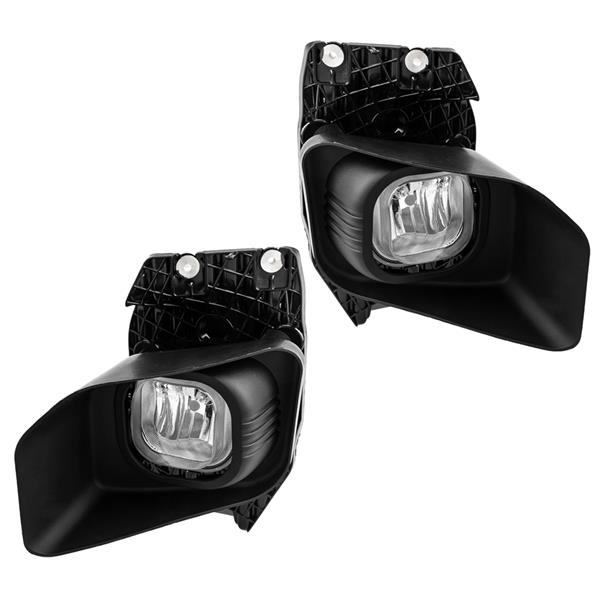 For 2011-2015 Ford F250 F350 F450 XLT Super Duty Clear Bumper Fog Lights Switch