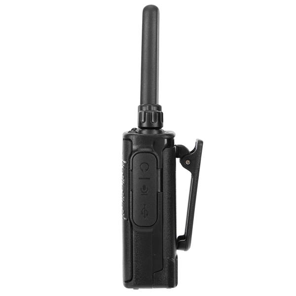 pofung USB 2pcs F8 2W 1500mAh 16-Channel Black Detachable Panel Fixed Antenna USB Integrated Charger Adult Analog Walkie-Talkie