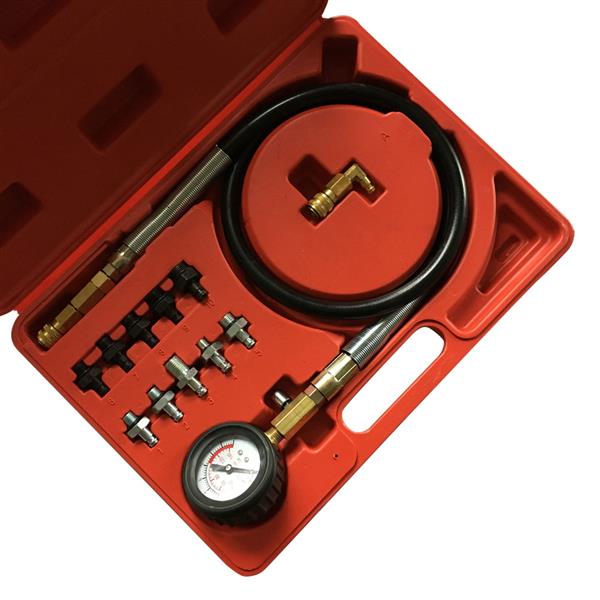 Engine Oil Pressure Test Kit Gauge Diagnostic Tester Dectector Tool Set 0-140PSI