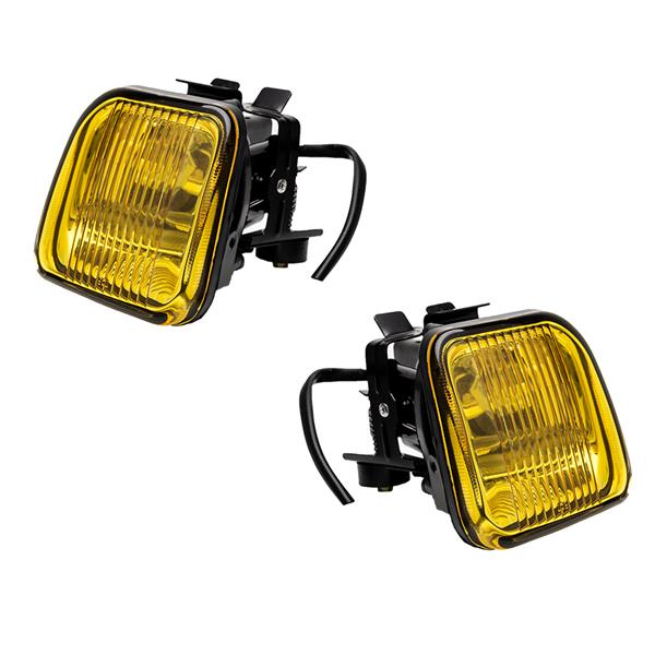 For 1996 1997 1998 Honda Civic Yellow Fog Lights Lamps