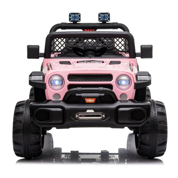 BBH-016 Dual Drive 12V 4.5A.h with 2.4G Remote Control off-road Vehicle Pink