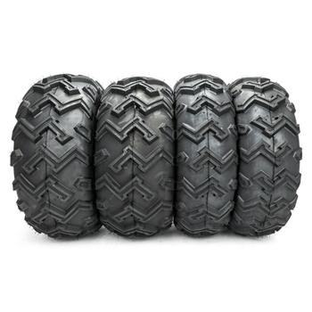 qty4 Front 25x8-12 Rear 25x10-12 TIRE ATV Rubber Black for Arctic Cat 650