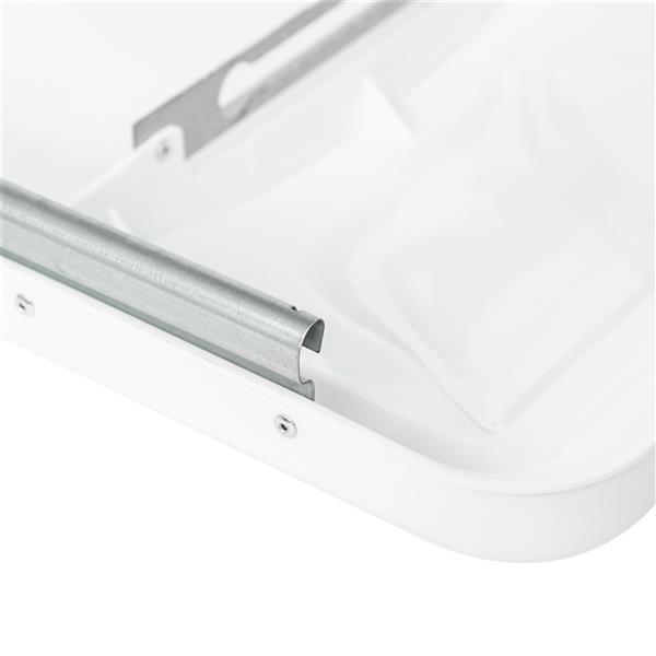 White Vent Lid Cover Ventline RV For Trailer Replacement Roof Part Kit NEW