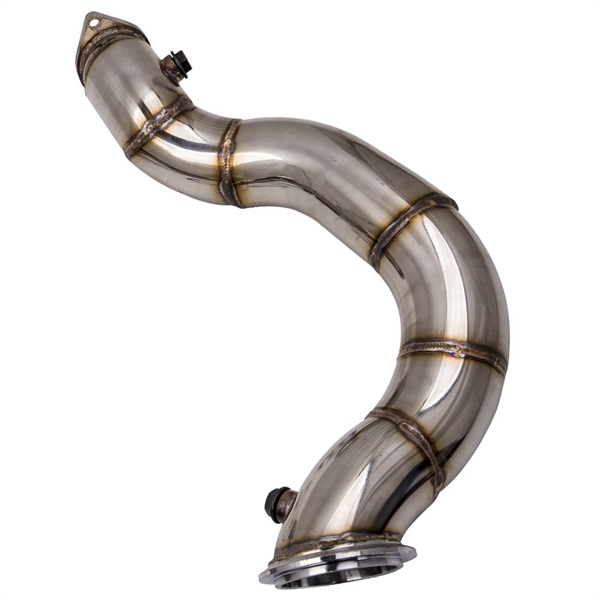 2pcs Exhaust Turbo Down pipe for BMW BMW N54 E90/E91/E92/E93/E82/135i/335i 2007-2010 Tube Pipes