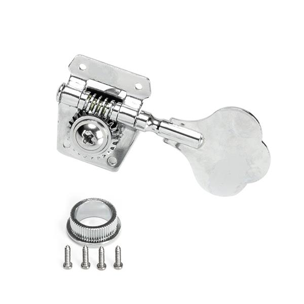 [Do Not Sell on Amazon]Glarry 4R Electric 4 String Bass Turning Pegs Tuners Keys Machine Heads Chrome