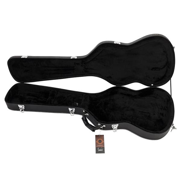 [Do Not Sell on Amazon]Glarry High Grade Electric Bass Microgroove Hard Case Black