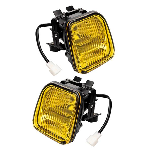 For 1996 1997 1998 Honda Civic Yellow Fog Lights Lamps