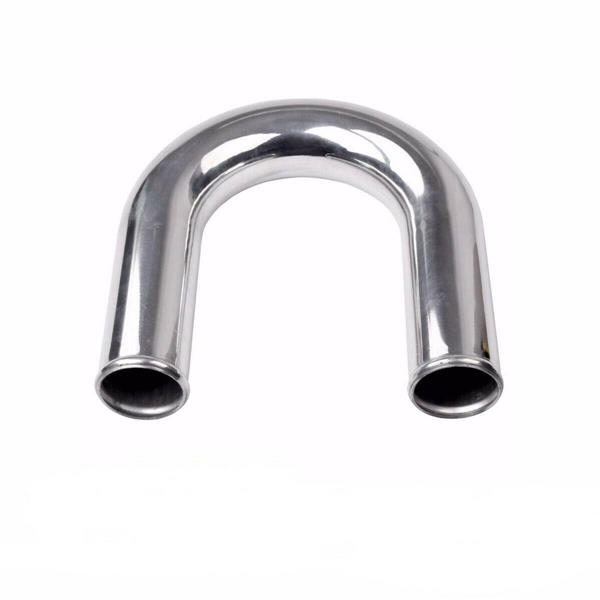 Polished Aluminum Intercooler Pipe Kit with Clamp Universal
