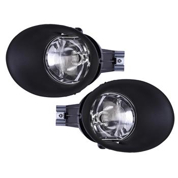 Glass Bumper Fog Lights Driving Lamps for 2002-2008 Dodge Ram 1500 03-09 2500 3500