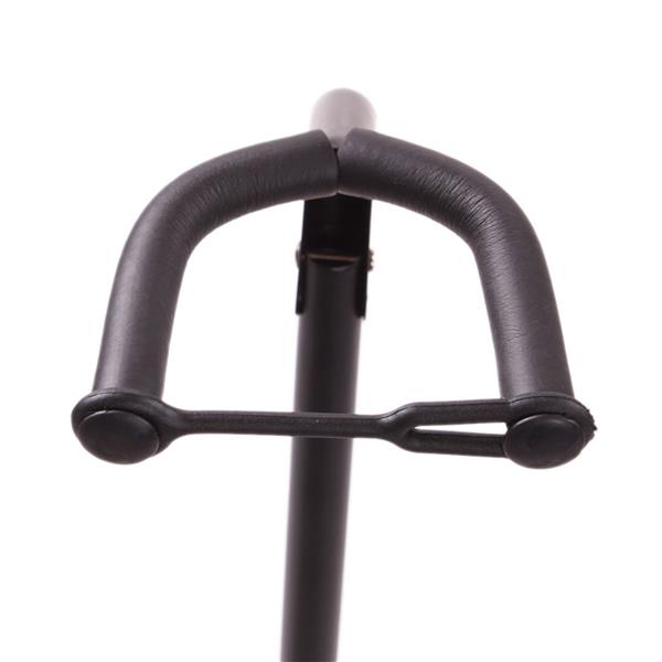 [Do Not Sell on Amazon]Glarry Tubular Acoustic/Electric Bass Guitar Stand Holder Black