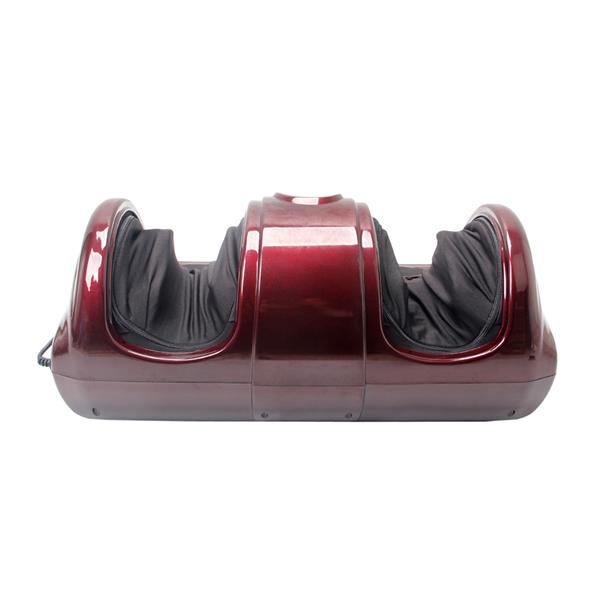 Intelligent 5-Mode Human Simulation Solid Massage Foot Malaxation Massager Red