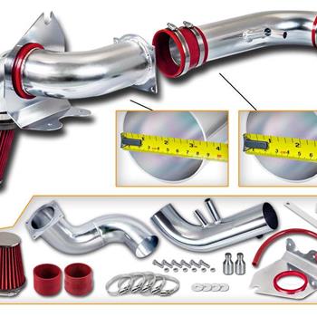 Cold Air Intake System for 1996-2004 Ford Mustang 4.6L V8 BX-CAIK-21 Red