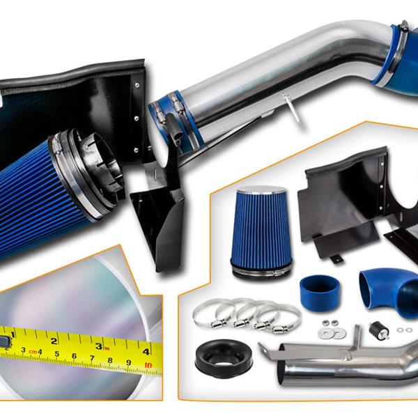 BX-CAIK-02 Cold Air Intake System for GMC/Chevy 4.8L/5.3L/6.0L V8 Blue