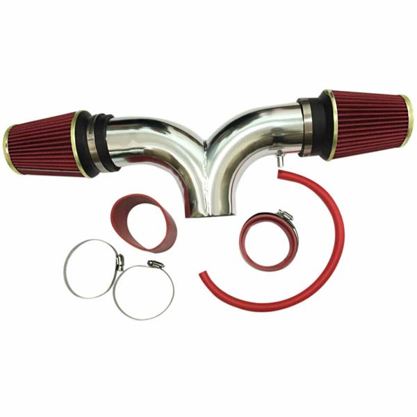 BX-CAIK-31 Cold Air Intake System for 2001-2004 Chevrolet Corvette with 5.7L V8 Engine Red