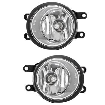 Parts For 07-09 Toyota Camry Chrome Lens Bumper Fog Light Lamp Switch Kits Fit