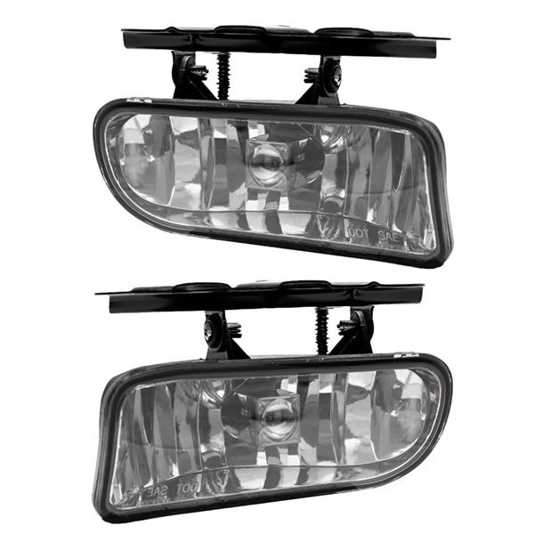 For 2002 2003 2004 2005 2006 Cadillac Escalade Set Fog Lights Clear Lamp