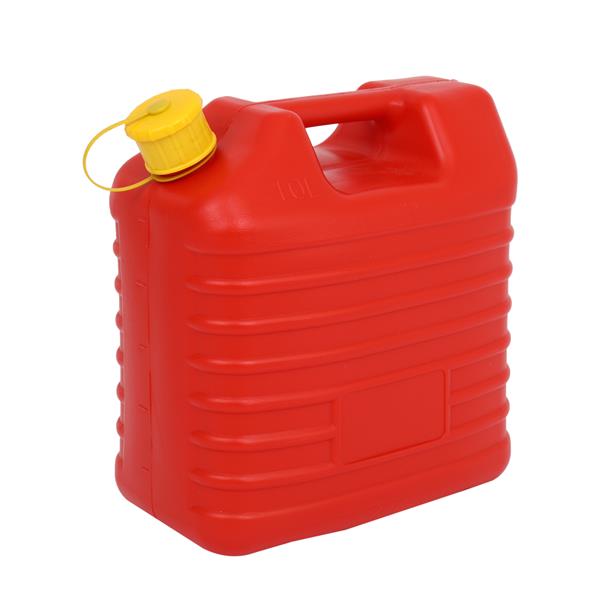 10L Gas Can Plastic Utility Jug Red