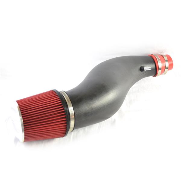 6" Intake Pipe with Red Air Filter for 1992-2000 Honda Civic