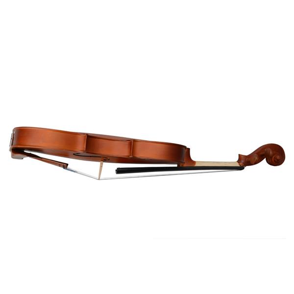 [Do Not Sell on Amazon]Glarry GV101 4/4 Acoustic Matt Violin Case Bow Rosin Strings Shoulder Rest Tuner Natural