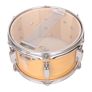 [Do Not Sell on Amazon]Glarry 10 x 6\\" Snare Drum Poplar Wood Drum Percussion Set Wood Color