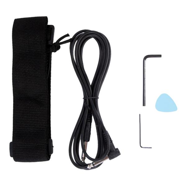 [Do Not Sell on Amazon]Glarry GTL Maple Fingerboard Electric Guitar Bag Strap Plectrum Connecting Wire Spanner Tool Black