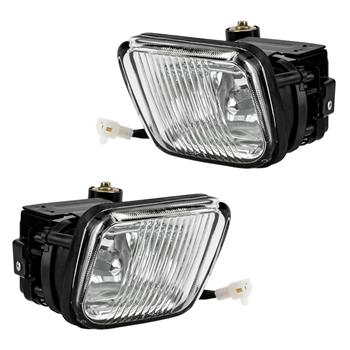 For Honda 96-98 Civic Clear Bumper Fog Lights Clear Lens Lamps&Switch