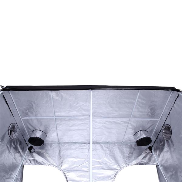 LY-240*120*200cm Home Use Dismountable Hydroponic Plant Grow Tent with Window Black