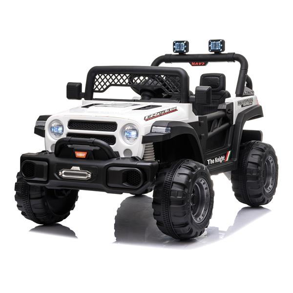 BBH-016 Dual Drive 12V 4.5A.h with 2.4G Remote Control off-road Vehicle White