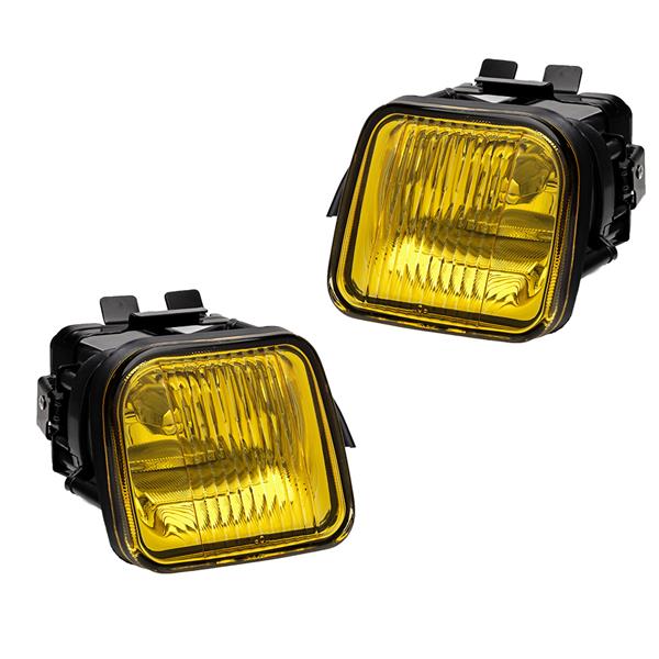 For 1996 1997 1998 Honda Civic Yellow Fog Lights Lamps