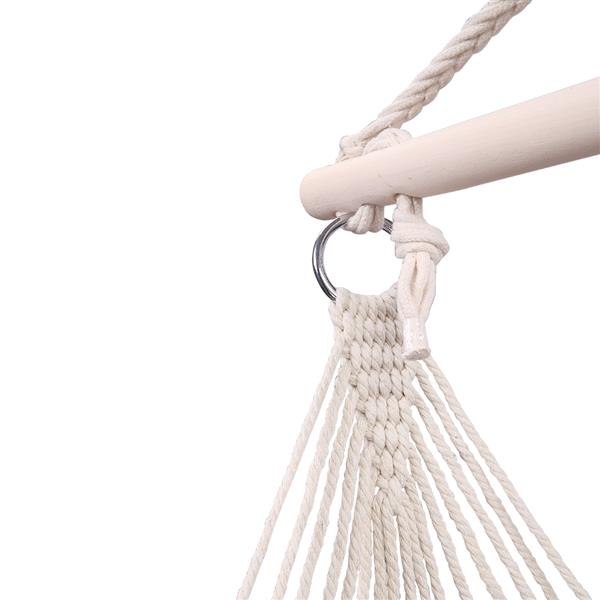 2pcs  Hanging Rope Air/Sky Chair Swing beige 