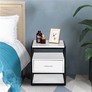 Modern And Simple Style Nightstand - One Smoke (Middle)