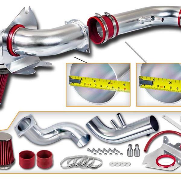 Cold Air Intake System for 1996-2004 Ford Mustang 4.6L V8 BX-CAIK-21 Red