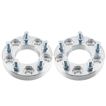 2pcs Professional Hub Centric Wheel Adapters for Chrysler 300 2005-2013 Dodge Challenger 2013/Charger 2006-2013/Magnum 2005-2008 Silver