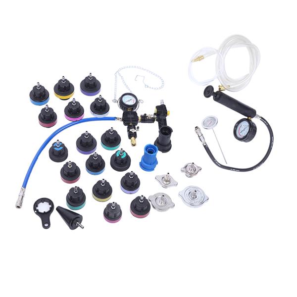 Cooling System Radiator Pressure Tester Kit Coolant Vacuum Purge Refill Adapter