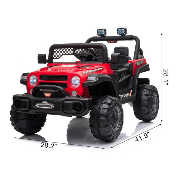 BBH-016 Dual Drive 12V 4.5A.h with 2.4G Remote Control off-road Vehicle Red