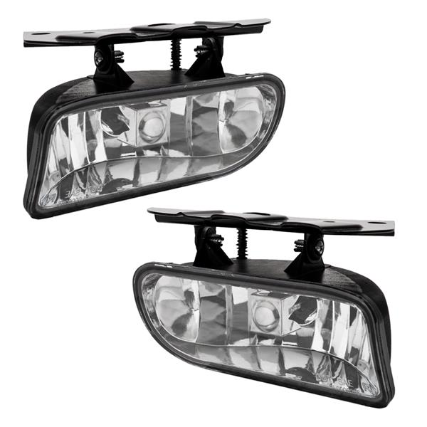 For 2002 2003 2004 2005 2006 Cadillac Escalade Set Fog Lights Clear Lamp